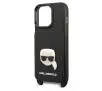 Etui Karl Lagerfeld Saffiano Metal Karl Head KLHCP13LSAKHPK do iPhone 13 Pro / 13