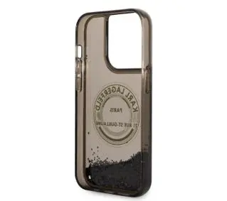 Karl Lagerfeld Liquid Glitter RSG KLHCP14LLCRSGRK do iPhone 14 Pro