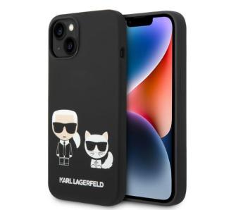 Etui Karl Lagerfeld Liquid Silicone Karl & Choupette Magsafe KLHMP14SSSKCK do iPhone 14