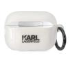 Etui na słuchawki Karl Lagerfeld Ikonik Choupette KLAP2HNCHTCT do AirPods Pro 2 Biały