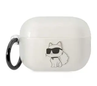 Karl Lagerfeld Ikonik Choupette KLAP2HNCHTCT do AirPods Pro 2 Biały
