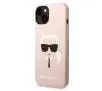 Etui Karl Lagerfeld Silicone Karl`s Head KLHCP14MSLKHLP do iPhone 14 Plus