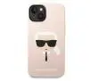 Etui Karl Lagerfeld Silicone Karl`s Head KLHCP14MSLKHLP do iPhone 14 Plus