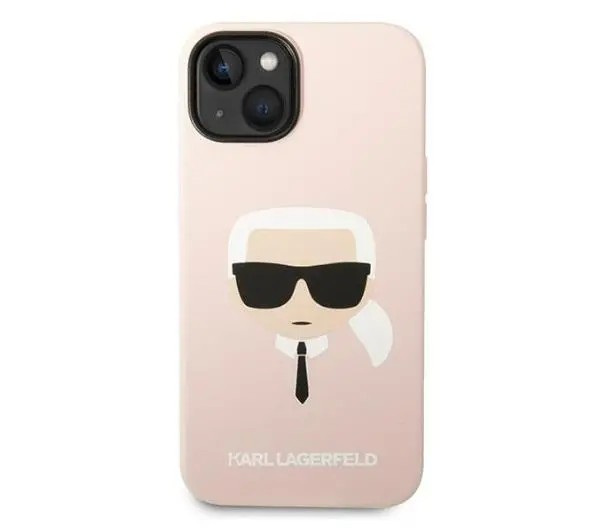 Karl Lagerfeld Silicone Karl`s Head KLHCP14MSLKHLP do iPhone 14 Plus