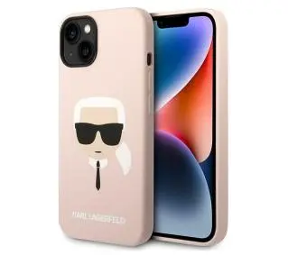 Karl Lagerfeld Silicone Karl`s Head KLHCP14MSLKHLP do iPhone 14 Plus