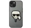 Etui Karl Lagerfeld Saffiano Karl`s Head Patch KLHCP14MSAPKHG do iPhone 14 Plus