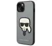 Etui Karl Lagerfeld Saffiano Karl`s Head Patch KLHCP14MSAPKHG do iPhone 14 Plus