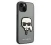 Etui Karl Lagerfeld Saffiano Karl`s Head Patch KLHCP14MSAPKHG do iPhone 14 Plus