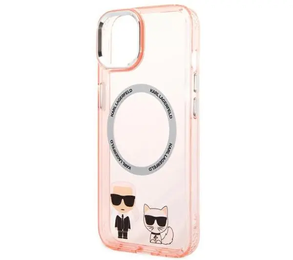 Karl Lagerfeld Karl & Choupette Aluminium Magsafe KLHMP14MHKCP do iPhone 14 Plus