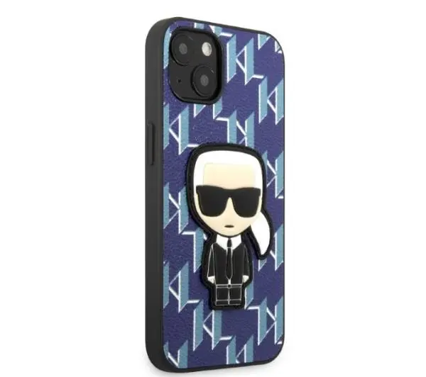 Karl Lagerfeld Monogram Ikonik Patch KLHCP13SPMNIKBL do iPhone 13 mini
