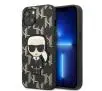 Etui Karl Lagerfeld Monogram Ikonik Patch KLHCP13SPMNIKBK do iPhone 13 mini