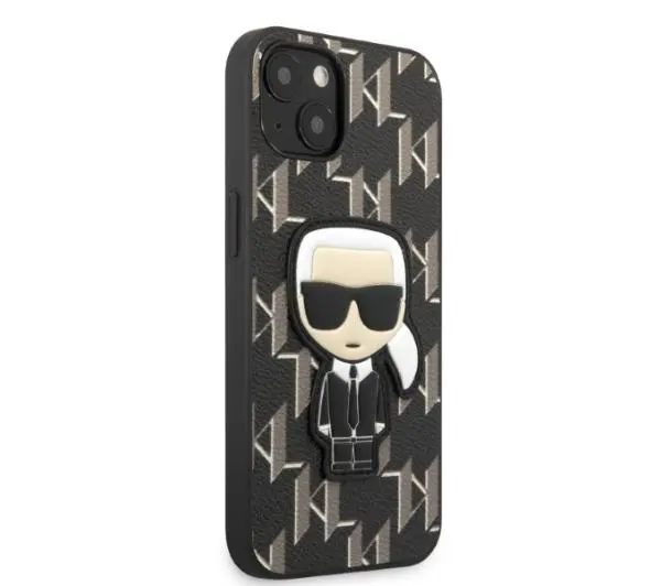Karl Lagerfeld Monogram Ikonik Patch KLHCP13SPMNIKBK do iPhone 13 mini