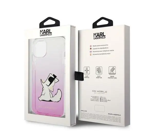 Karl Lagerfeld Choupette Fun KLHCP14MCFNRCPI do iPhone 14 Plus