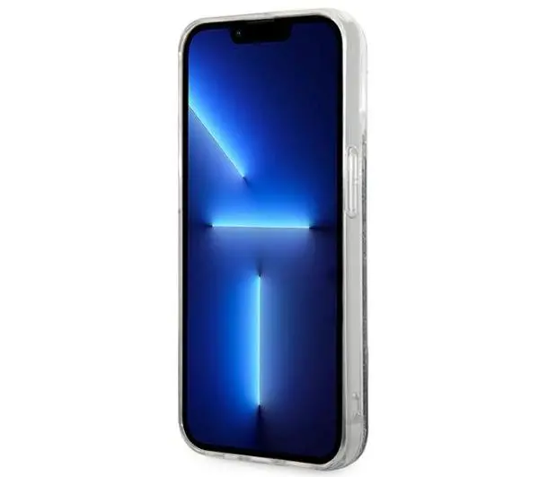 Karl Lagerfeld Liquid Glitter Monogram KLHCP14XLMNMK do iPhone 14 Pro Max