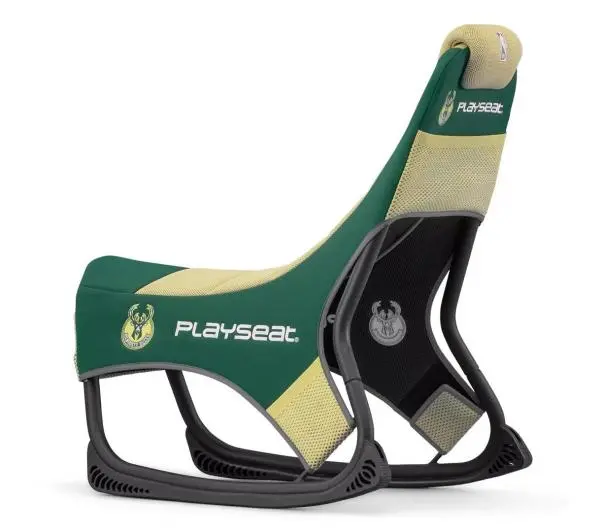 Playseat® Champ NBA-Milwaukee Bucks Gamingowy do 122kg Tkanina Zielono-żółty - Kup na Raty - RRSO 0%