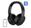 Słuchawki bezprzewodowe Edifier W820NB Plus Nauszne Bluetooth 5.2 Czarny ANC 43dB