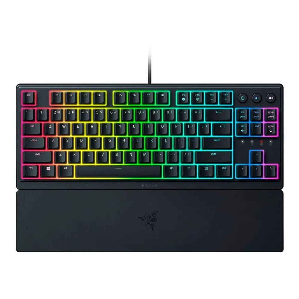 Klawiatura mecha-membranowa Razer Ornata V3 Tenkeyless US Czarny