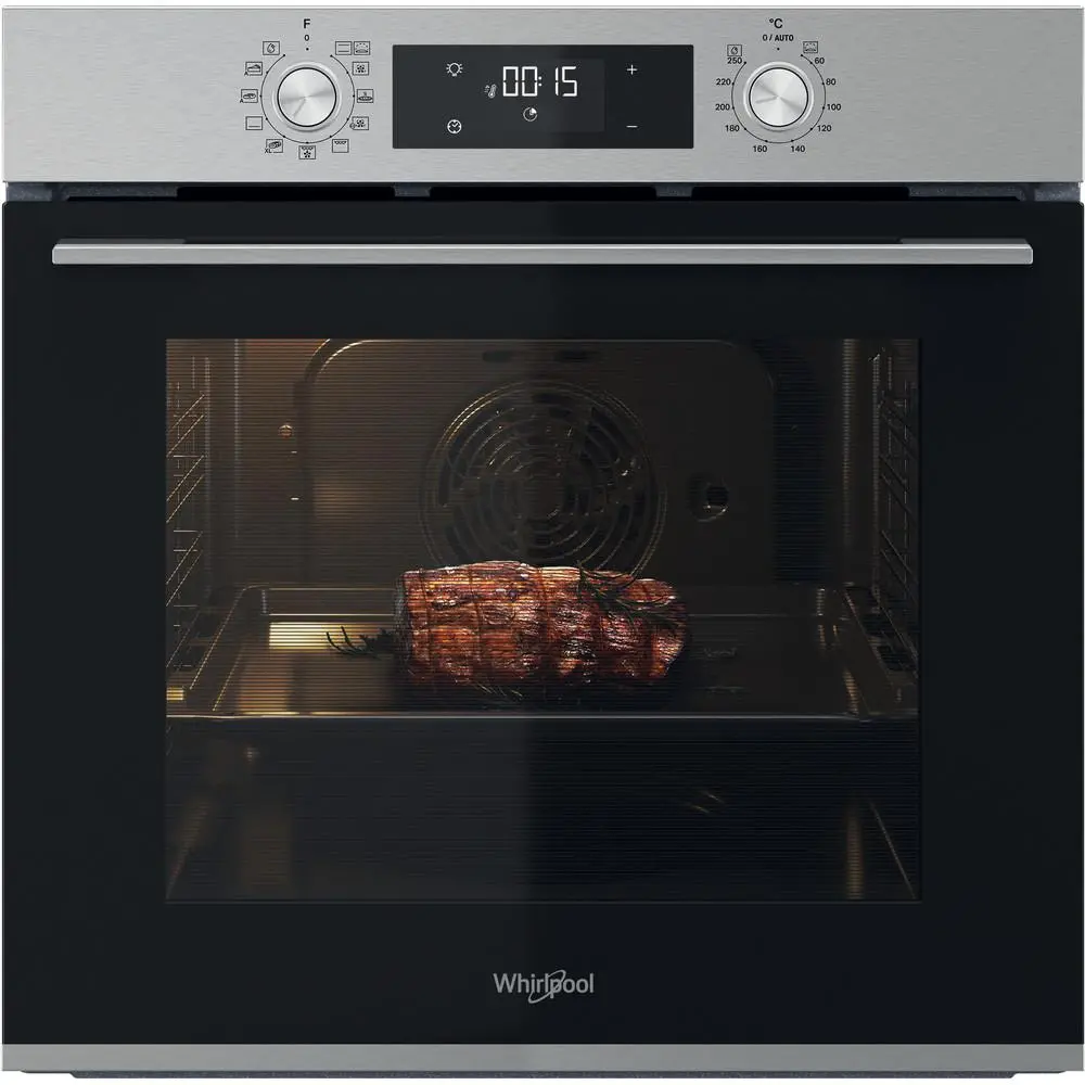 Piekarnik elektryczny Whirlpool OMK58HU1X Termoobieg Srebrno-czarny