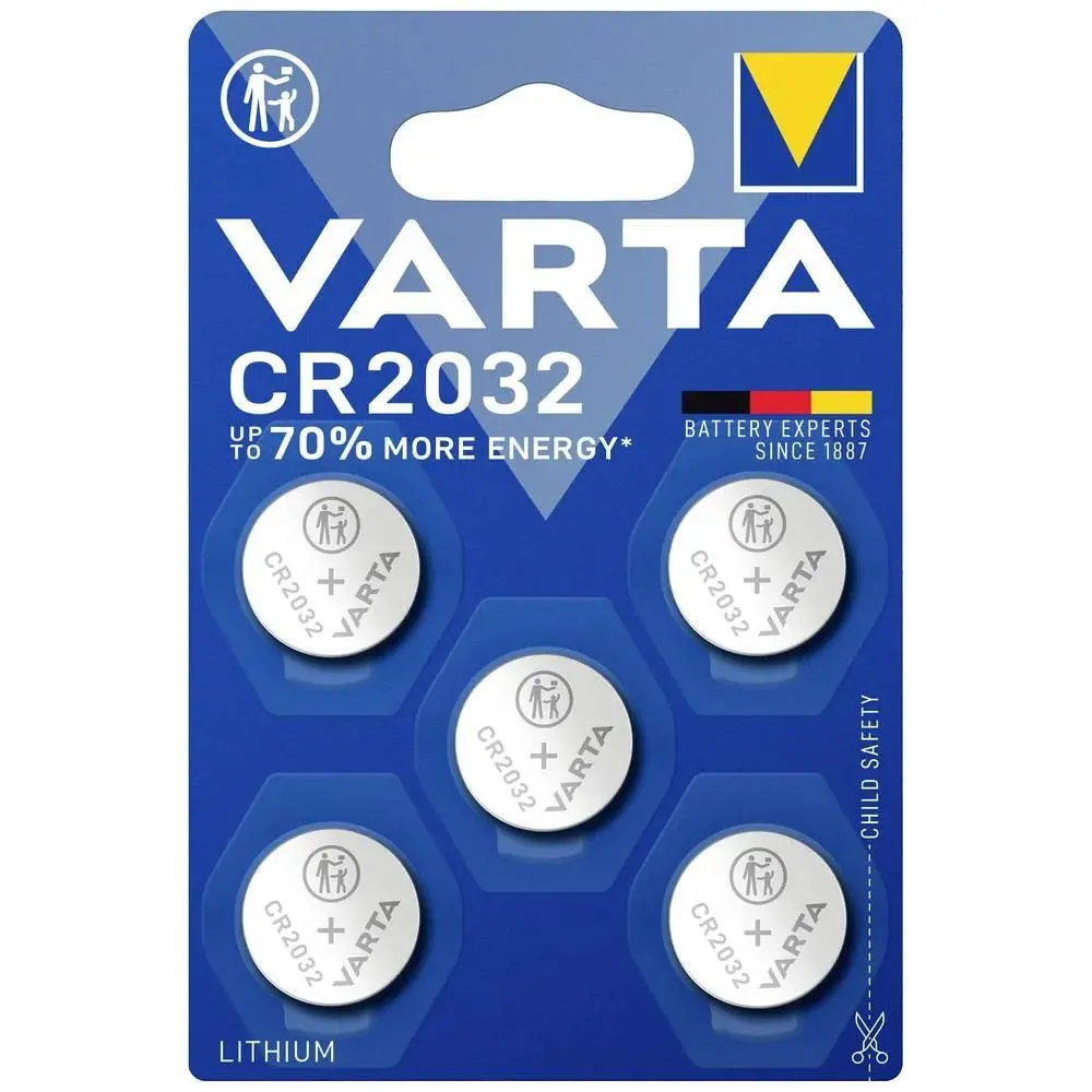 Baterie VARTA CR2032 5szt.
