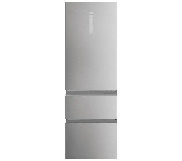 Lodówka Haier Seria 5 HTW5618DNMG Pełny No Frost 185cm Szuflada z kontrolą wilgotności Zdalne sterowanie Inox