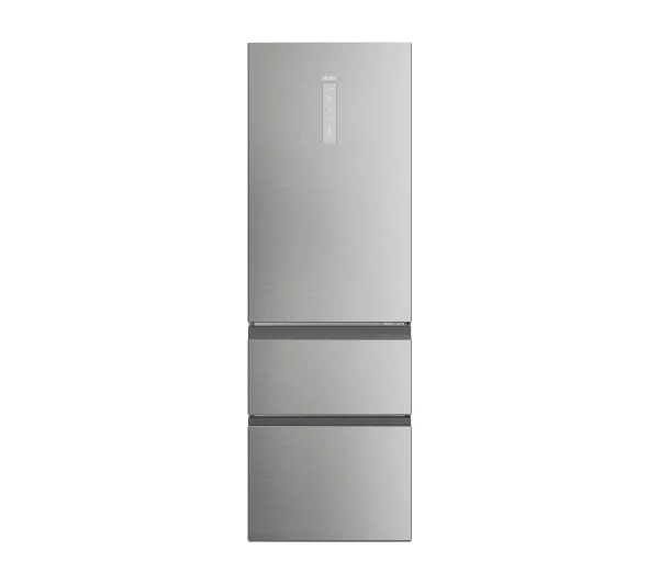 Haier Seria 5 HTW5618DNMG Pełny No Frost 185cm Szuflada z kontrolą wilgotności Zdalne sterowanie Inox