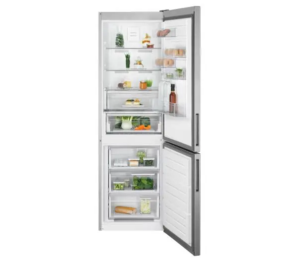 Electrolux 600 LNC7ME32X3 Inteligentny No Frost 186cm Szuflada z kontrolą wilgotności Stalowy - DRUGI -30%, ALBO 5-TY ZA 1ZŁ - Kup na Raty - RRSO 0%