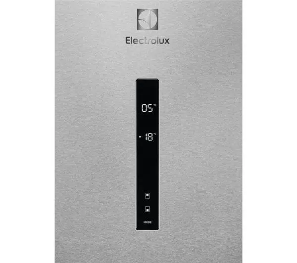 Electrolux 600 LNC7ME32X3 Inteligentny No Frost 186cm Szuflada z kontrolą wilgotności Stalowy - DRUGI -30%, ALBO 5-TY ZA 1ZŁ - Kup na Raty - RRSO 0%