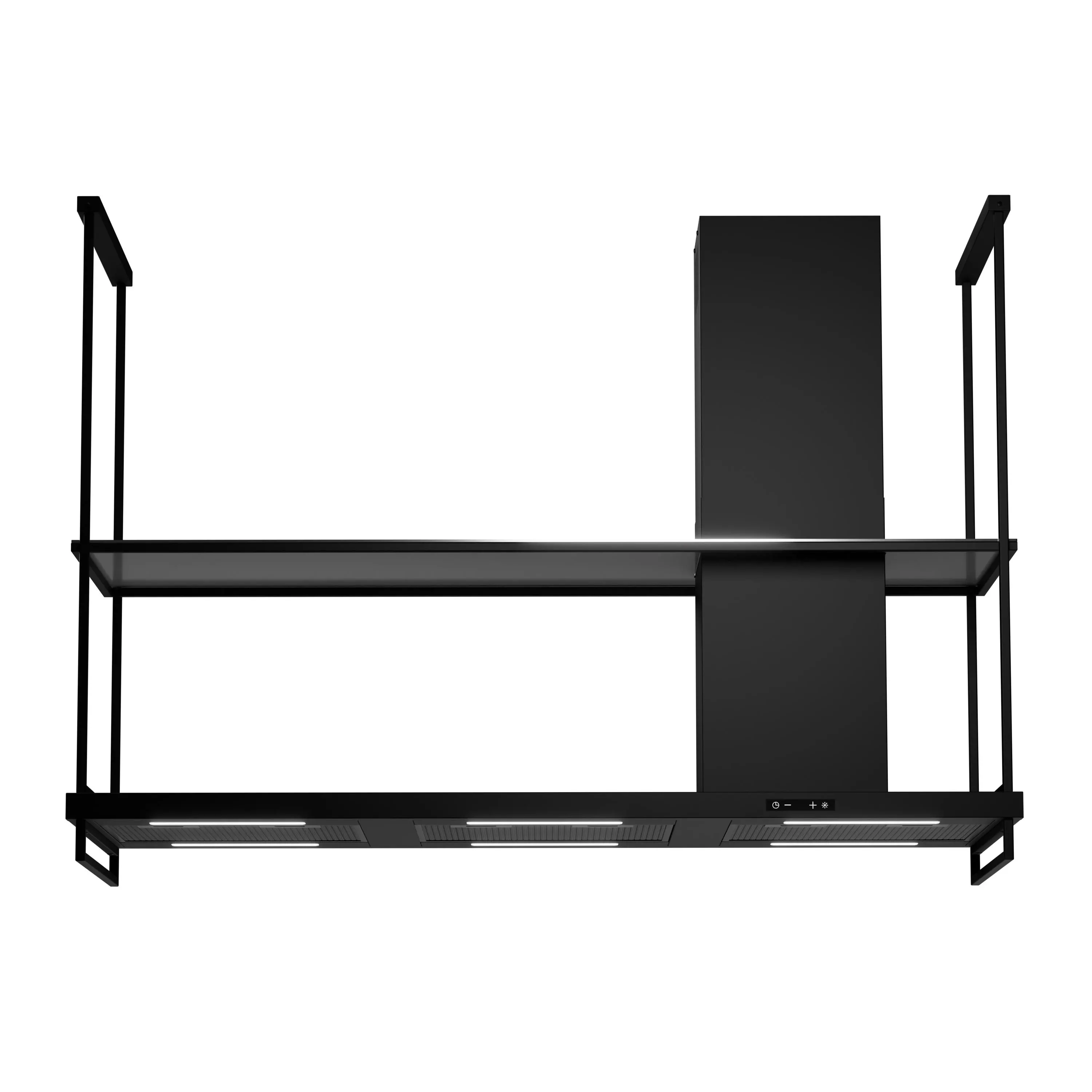 Okap Akpo WK-9 Lungo Czarny matowy