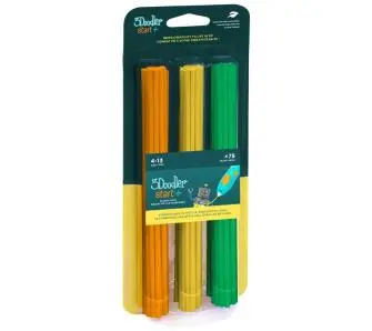 Filament 3Doodler 3DS-ECO-MIX2-75 Start Eko 2,5mm 75szt. 3 kolory Tangerine Tang / Lemon Zest / Spring Green