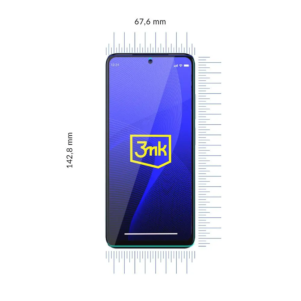 Szkło hybrydowe 3mk FlexibleGlass do Xiaomi Redmi Note 12s