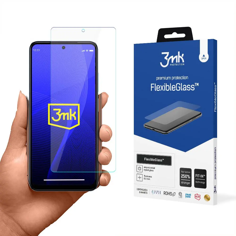 Szkło hybrydowe 3mk FlexibleGlass do Xiaomi Redmi Note 12s