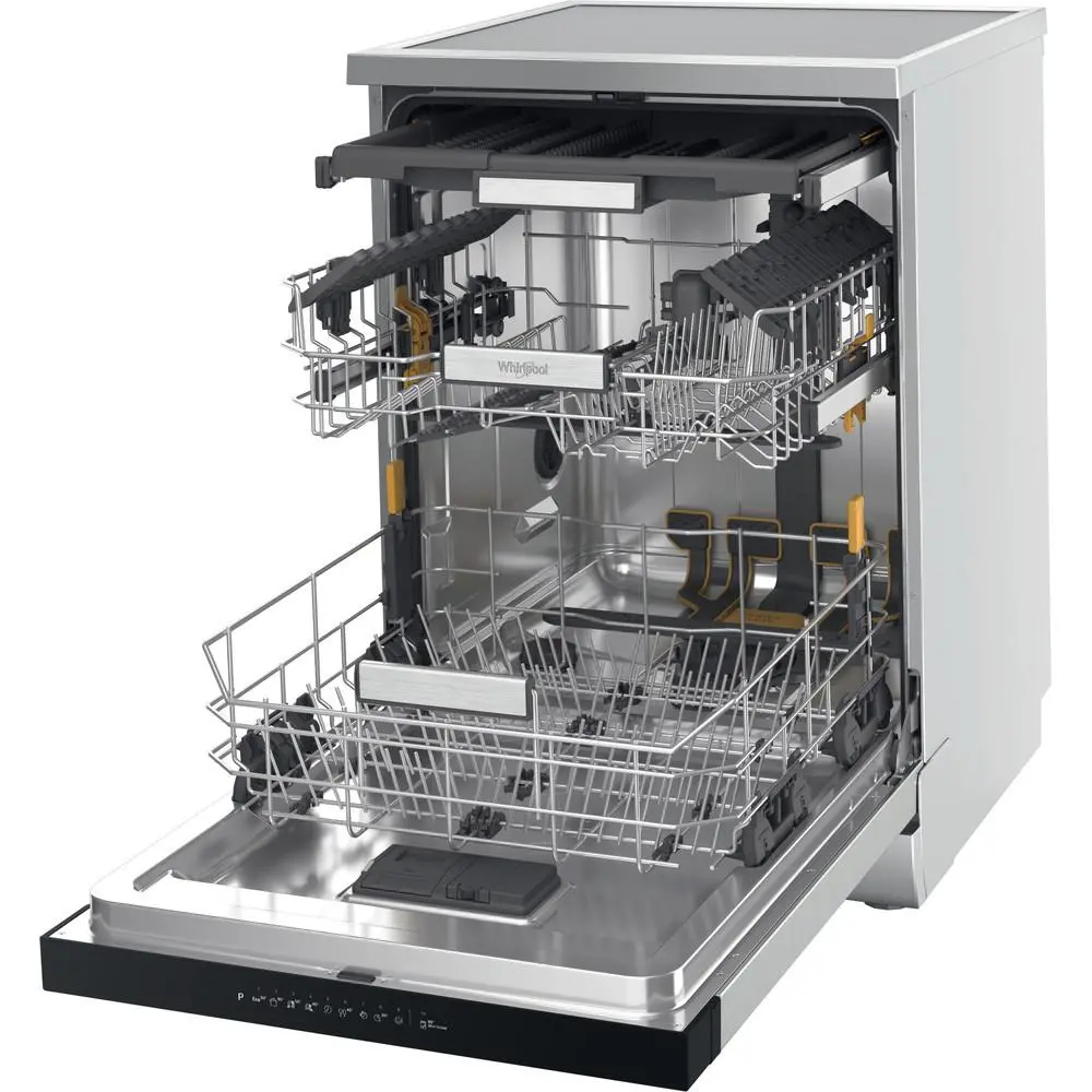 Zmywarka Whirlpool W7F HP43 X 60cm Automatyczne otwieranie drzwi Szuflada na sztućce