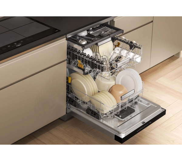 Whirlpool W7F HP43 X MaxiSpace 60cm Automatyczne otwieranie drzwi Szuflada na sztućce - Kup na Raty - RRSO 0%