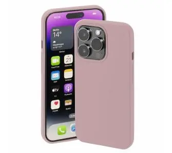 Etui Hama Finest Feel iPhone 14 Pro Różowy