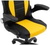 Fotel Cobra Junior Pro Dla dzieci do 100kg Skóra ECO Żółto-czarny