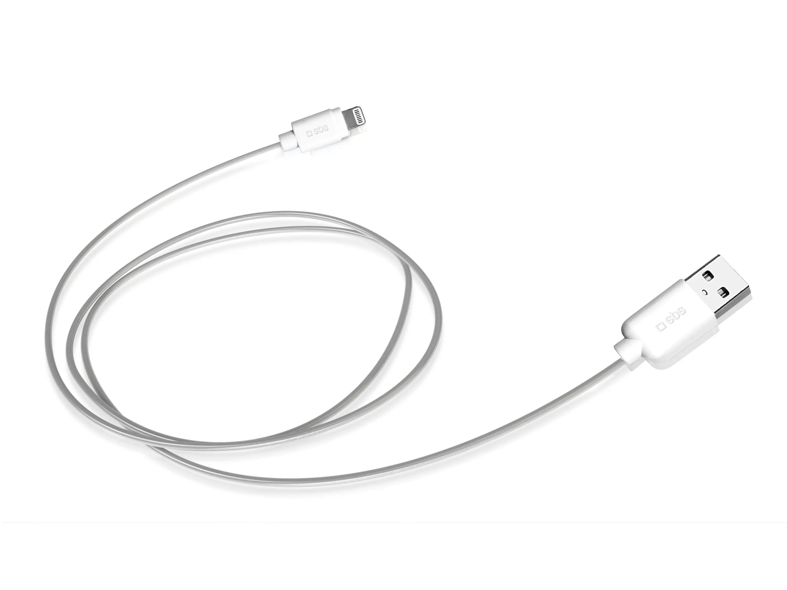 Kabel SBS LIGHTNING MFI 1m Biały