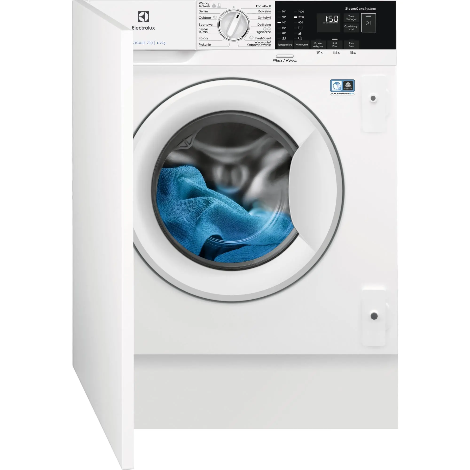 Pralka Electrolux 700 SteamCare EWN7F447WIP 7kg 1400obr/min