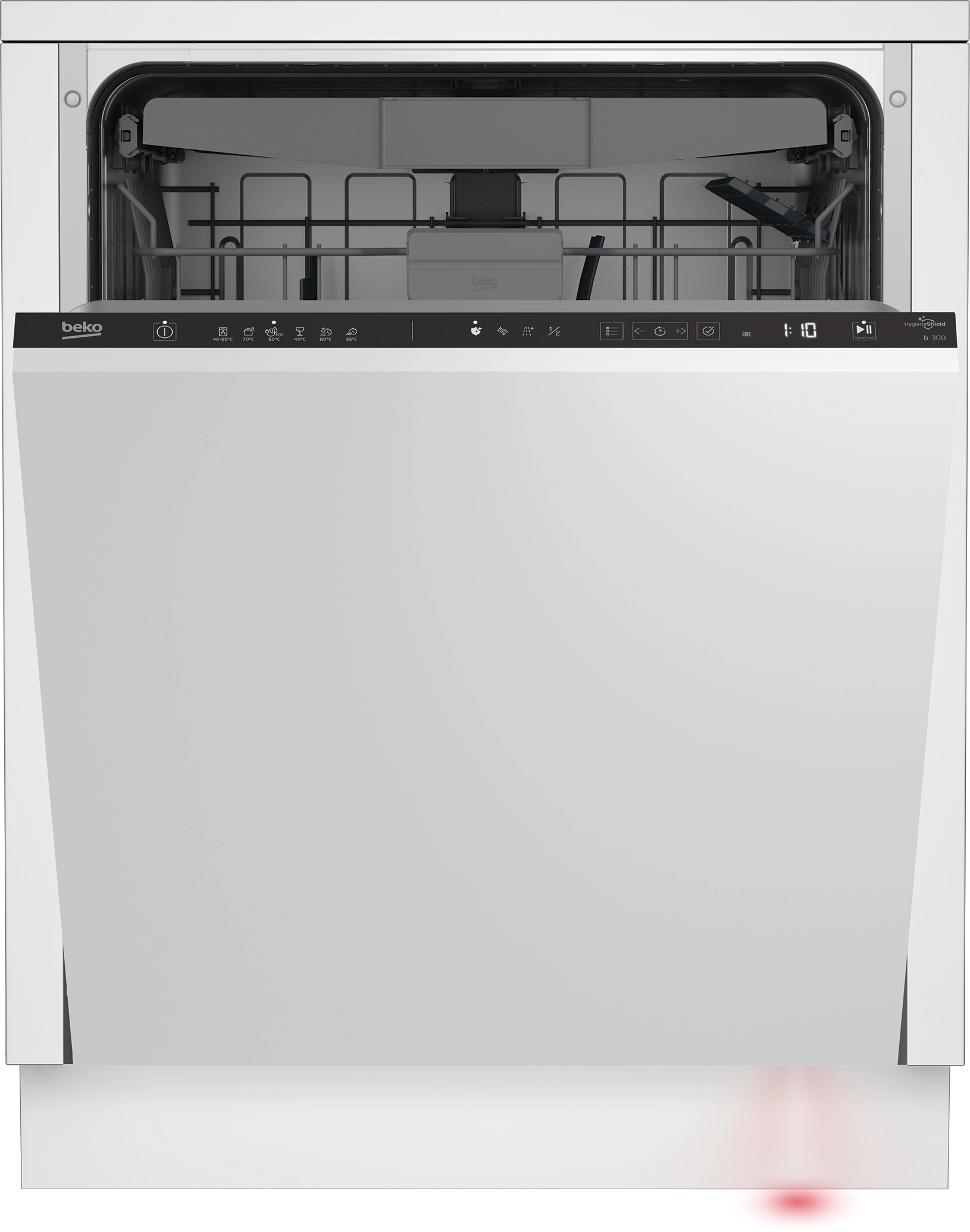 Zmywarka Beko b300 BDIN36530 59,8cm Automatyczne otwieranie drzwi Szuflada na sztućce