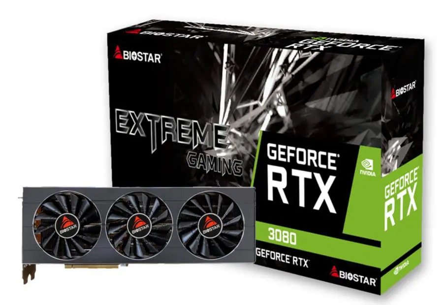 Karta graficzna Biostar GeForce RTX 3080 10GB GDDR6X 320bit
