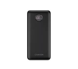 Canyon PB-2002 Czarny 20000mAh QC PD 20W Biały