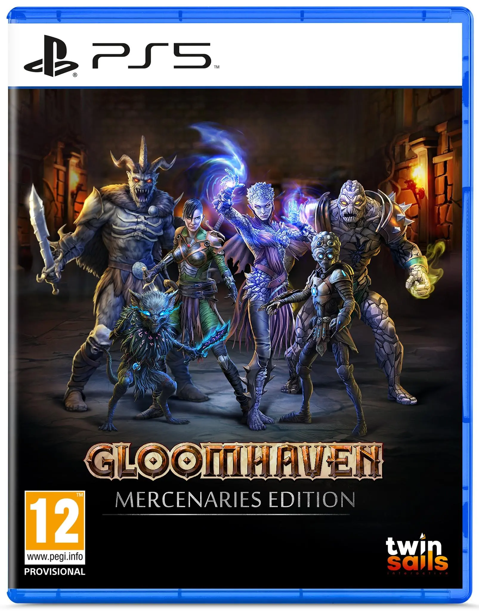 Gloomhaven Edycja Mercenaries Gra na PS5