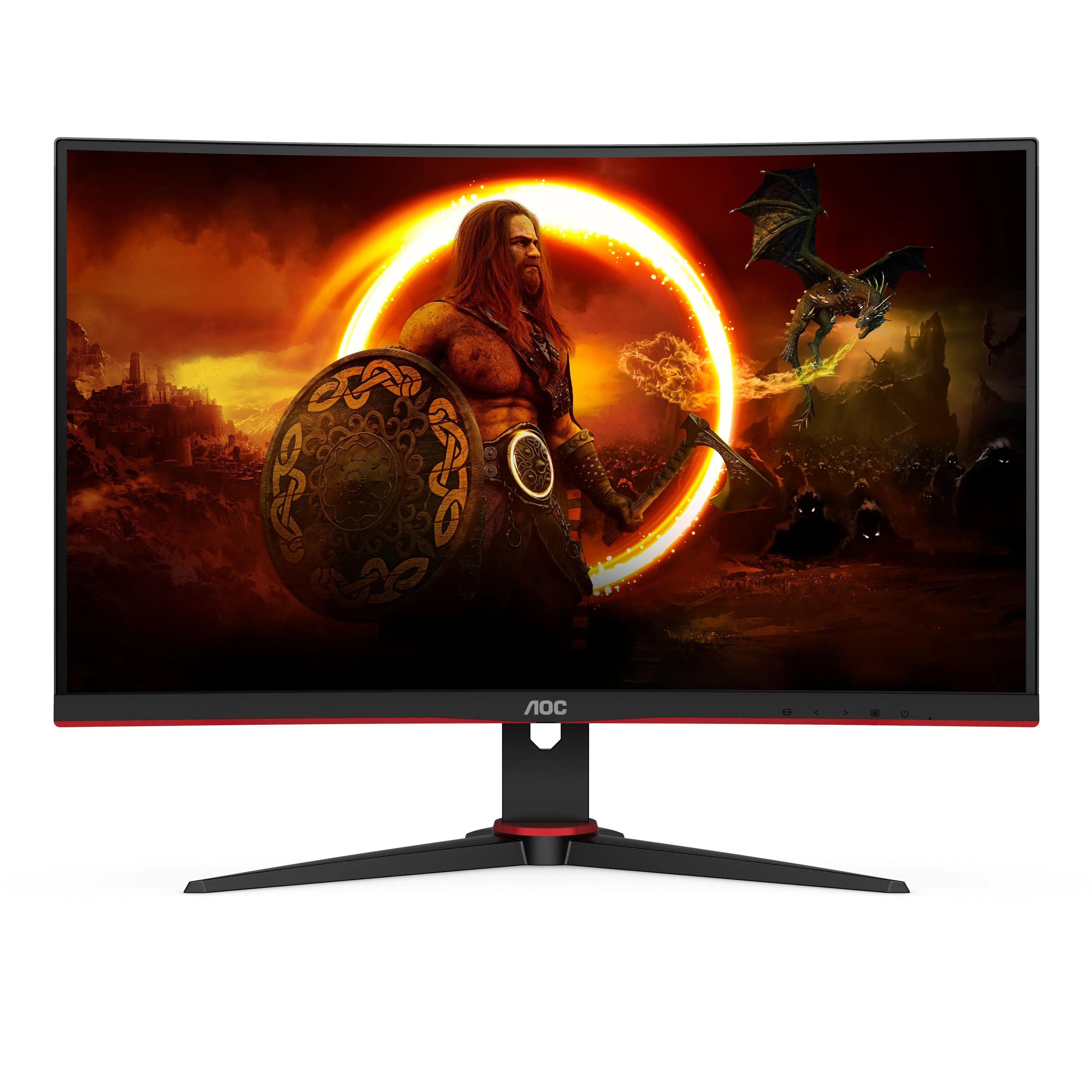 Monitor AOC C27G2E/BK 27" Full HD VA 165Hz 1ms Zakrzywiony Gamingowy