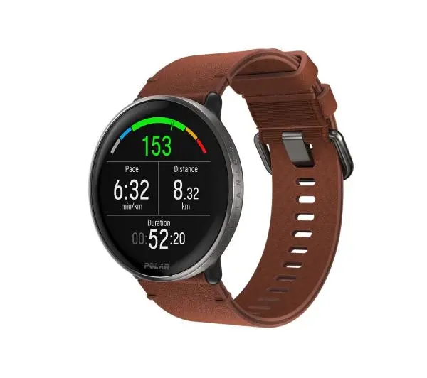 Zegarek sportowy Polar Ignite 3 43mm GPS Brązowy