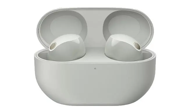 Słuchawki bezprzewodowe Sony WF-1000XM5 ANC Dokanałowe Bluetooth 5.3 Srebrny