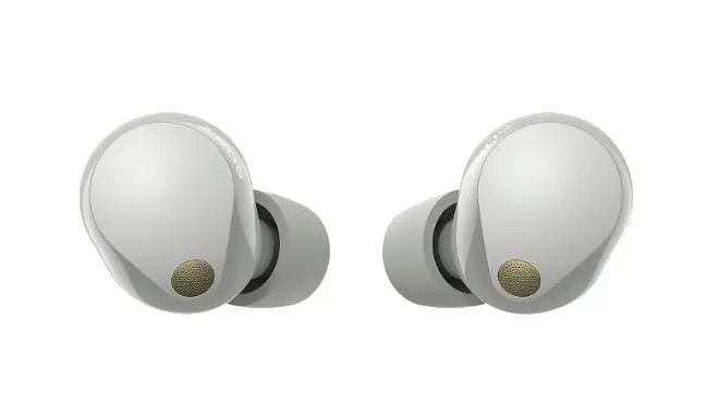 Słuchawki bezprzewodowe Sony WF-1000XM5 ANC Dokanałowe Bluetooth 5.3 Srebrny