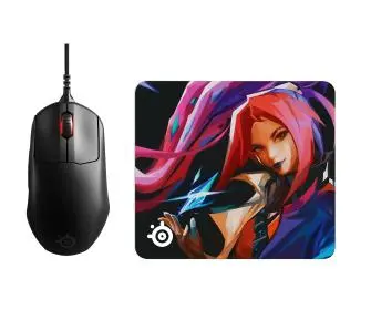 Myszka gamingowa SteelSeries Prime+ Podkładka QCK L Edycja Limitowana Czarny