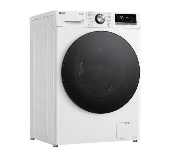 LG Vivace F4W1172YW Funkcje AI 11kg 1400obr/min Zdalne sterowanie - TRZECI -55%, ALBO 5-TY ZA 1ZŁ - Kup na Raty - RRSO 0%