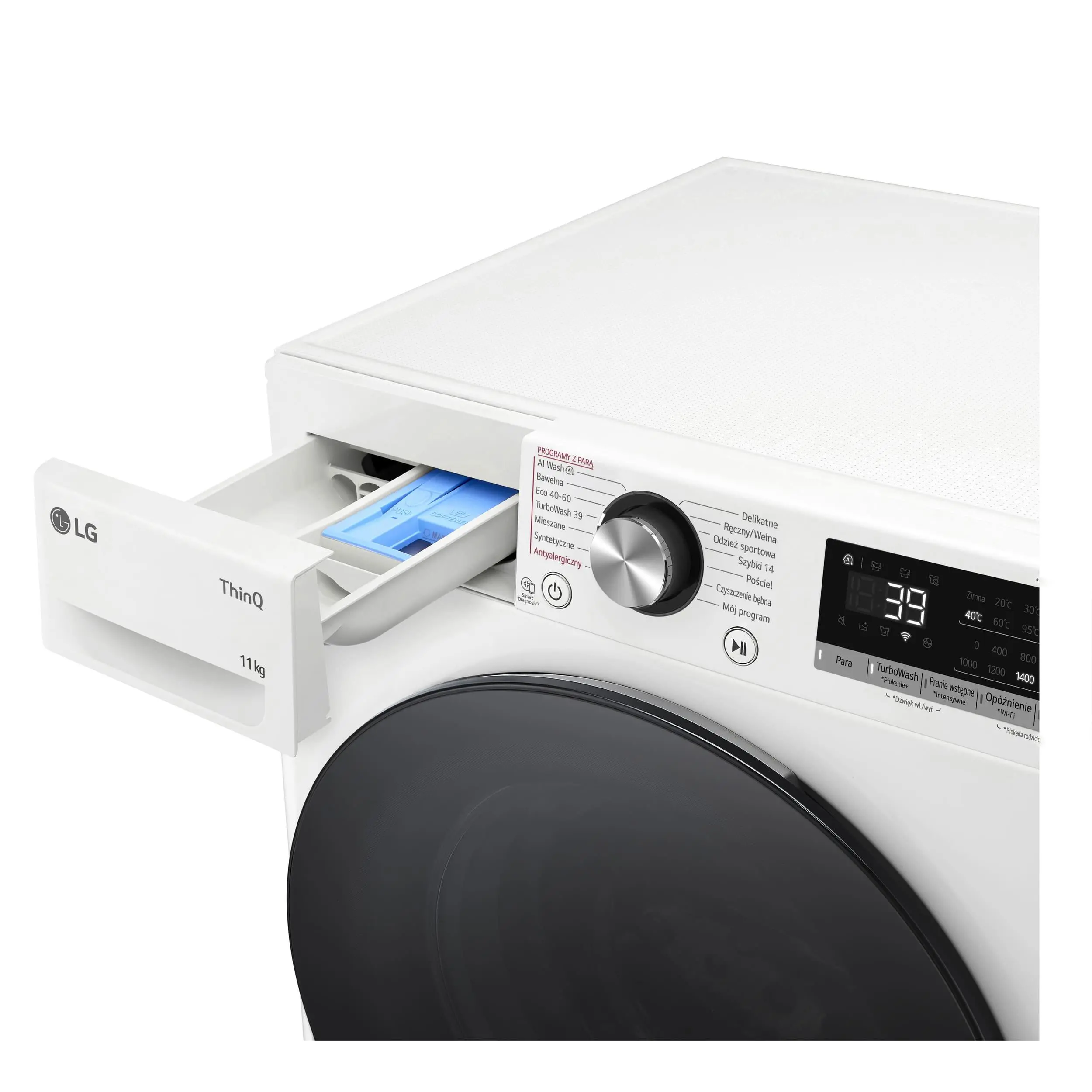 Pralka LG Vivace F4W1172YW 11kg 1400obr/min Zdalne sterowanie