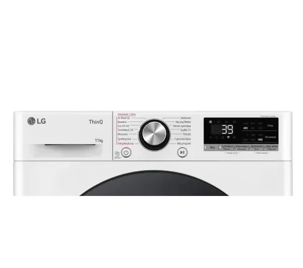 LG Vivace F4W1172YW Funkcje AI 11kg 1400obr/min Zdalne sterowanie - TRZECI -55%, ALBO 5-TY ZA 1ZŁ - Kup na Raty - RRSO 0%