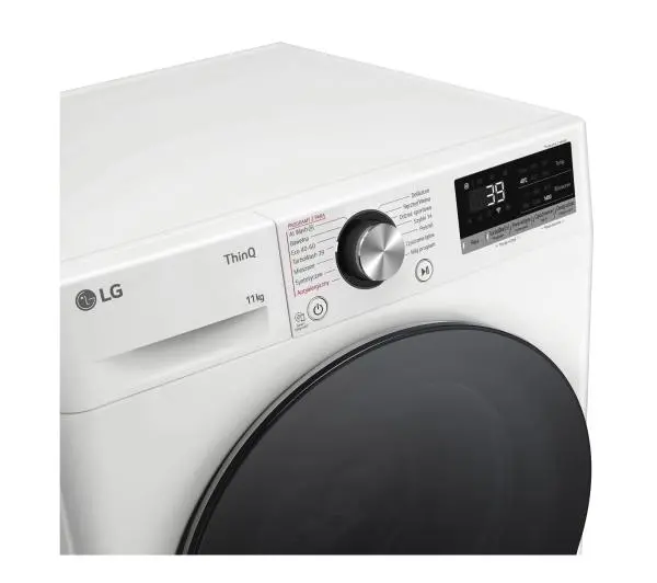 LG Vivace F4W1172YW Funkcje AI 11kg 1400obr/min Zdalne sterowanie - TRZECI -55%, ALBO 5-TY ZA 1ZŁ - Kup na Raty - RRSO 0%